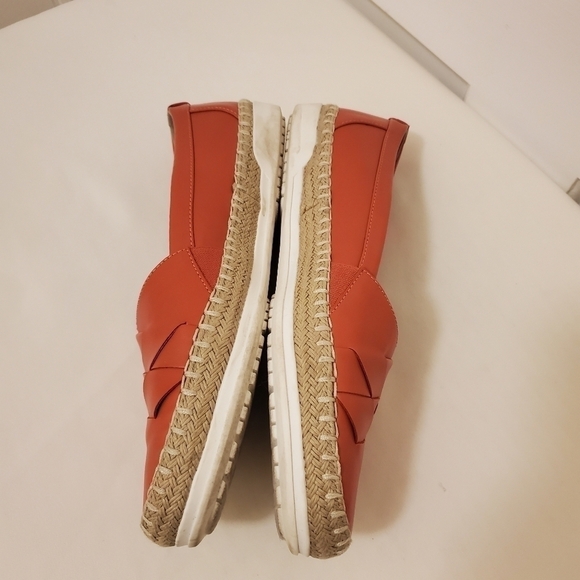 Anne Klein Salmon in Color Espadrille Shoes Size 9.5, Classic, Preppy - Picture 8 of 8